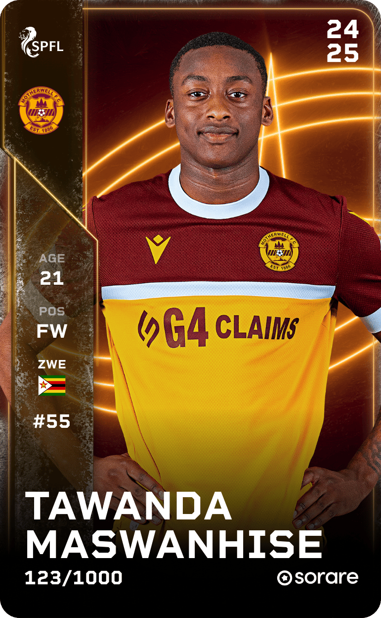 Tawanda Maswanhise 2024-25 • Limited 123/1000