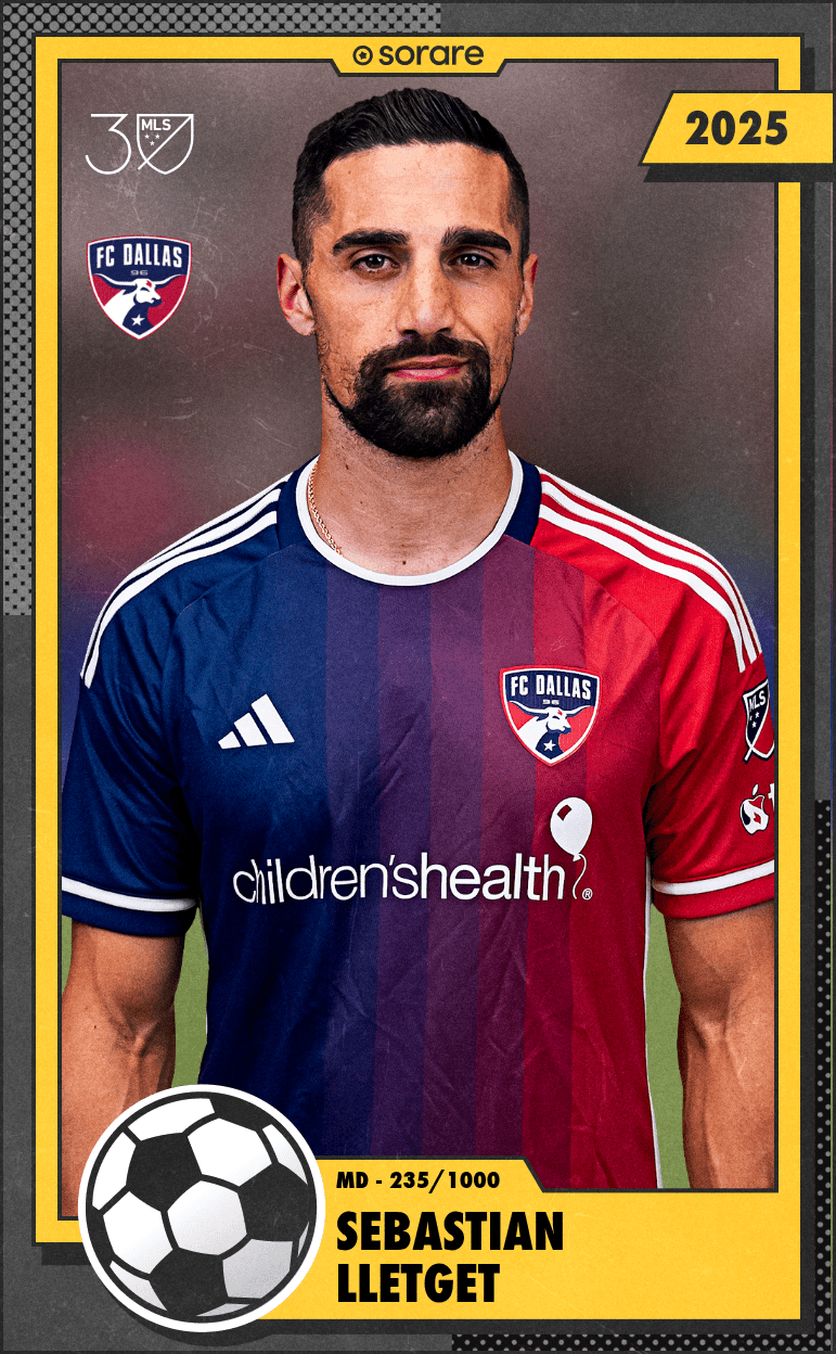 Sebastian Lletget 2025-26 • Limited 235/1000