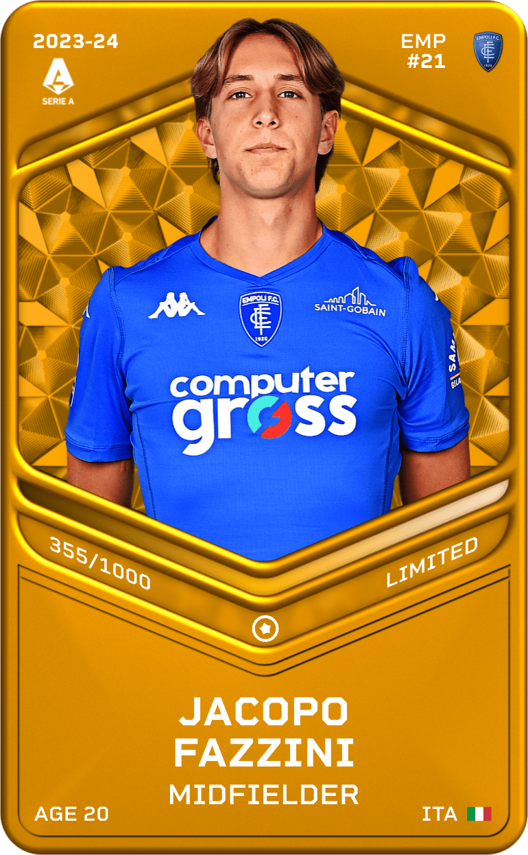 Jacopo Fazzini 2023-24 • Limited 355/1000