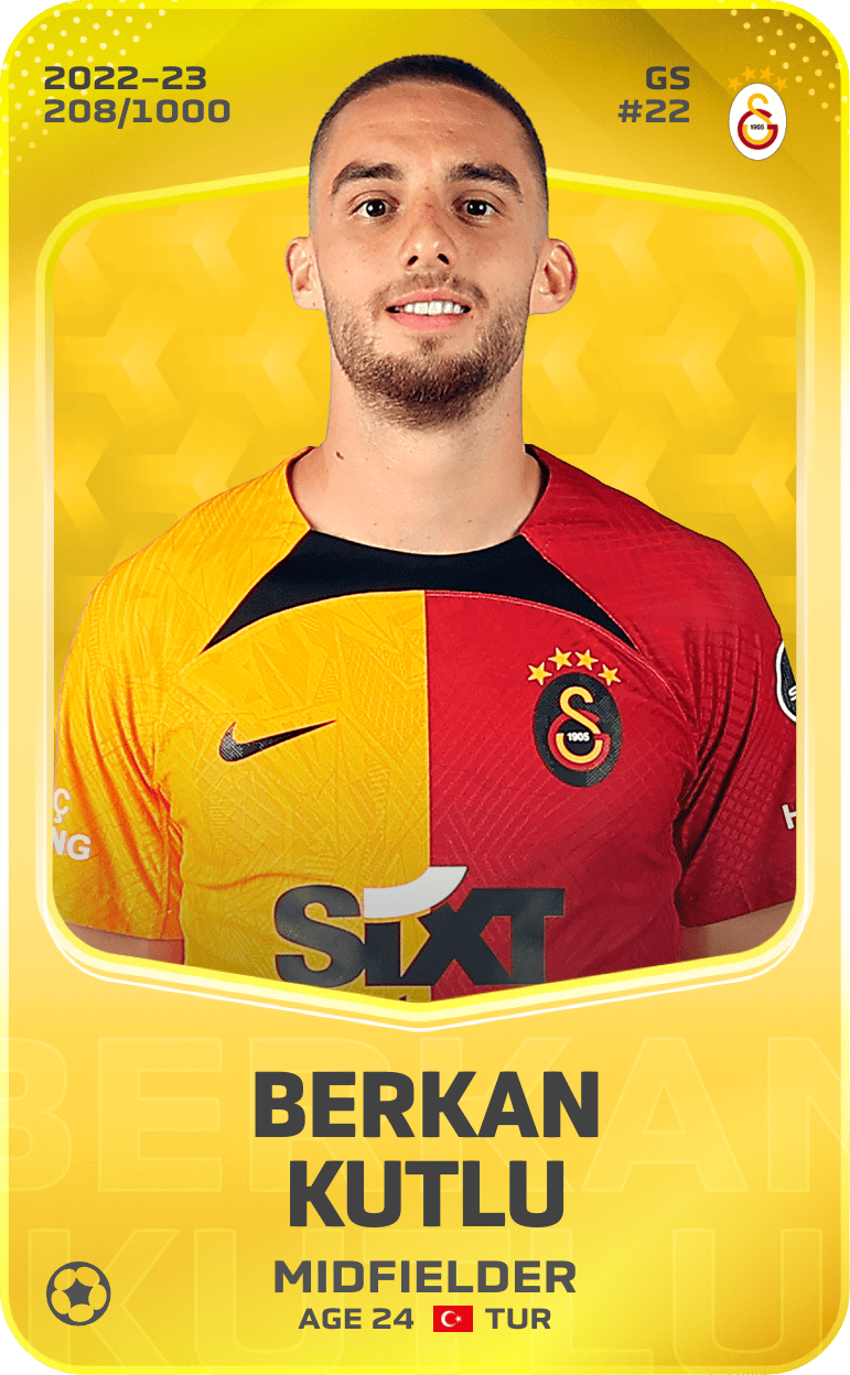 Berkan Kutlu 2022-23 • Limited 208/1000