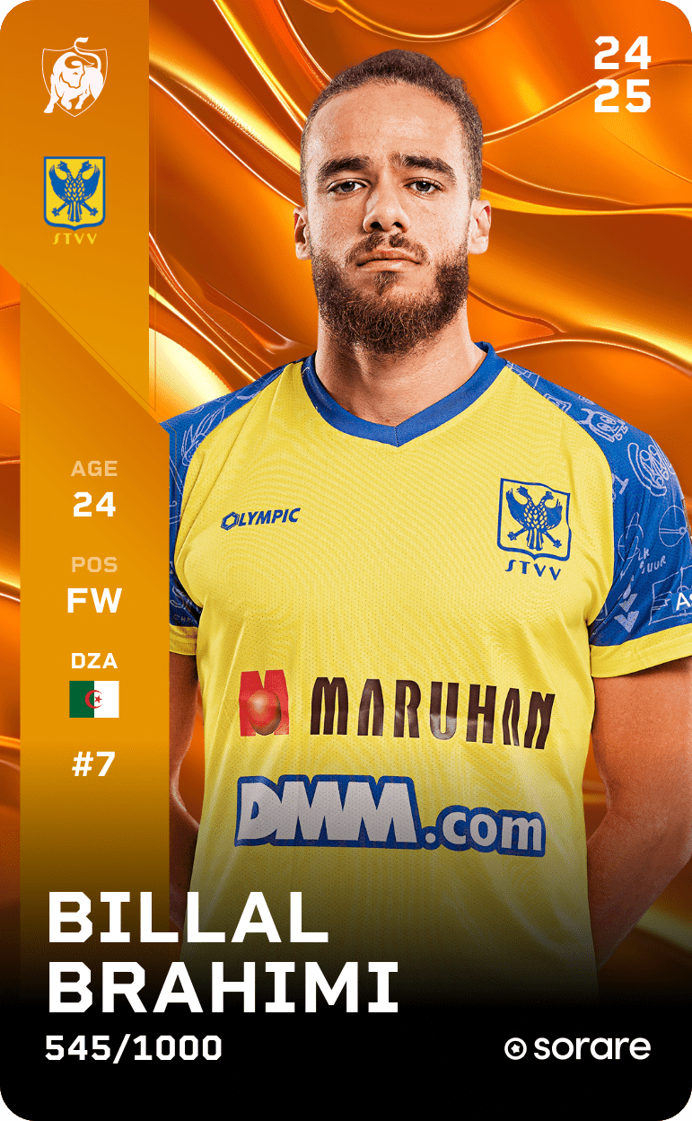 Billal Brahimi 2024-25 • Limited 545/1000