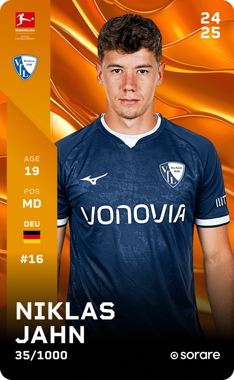 Niklas Jahn 2024-25 • Limited 35/1000