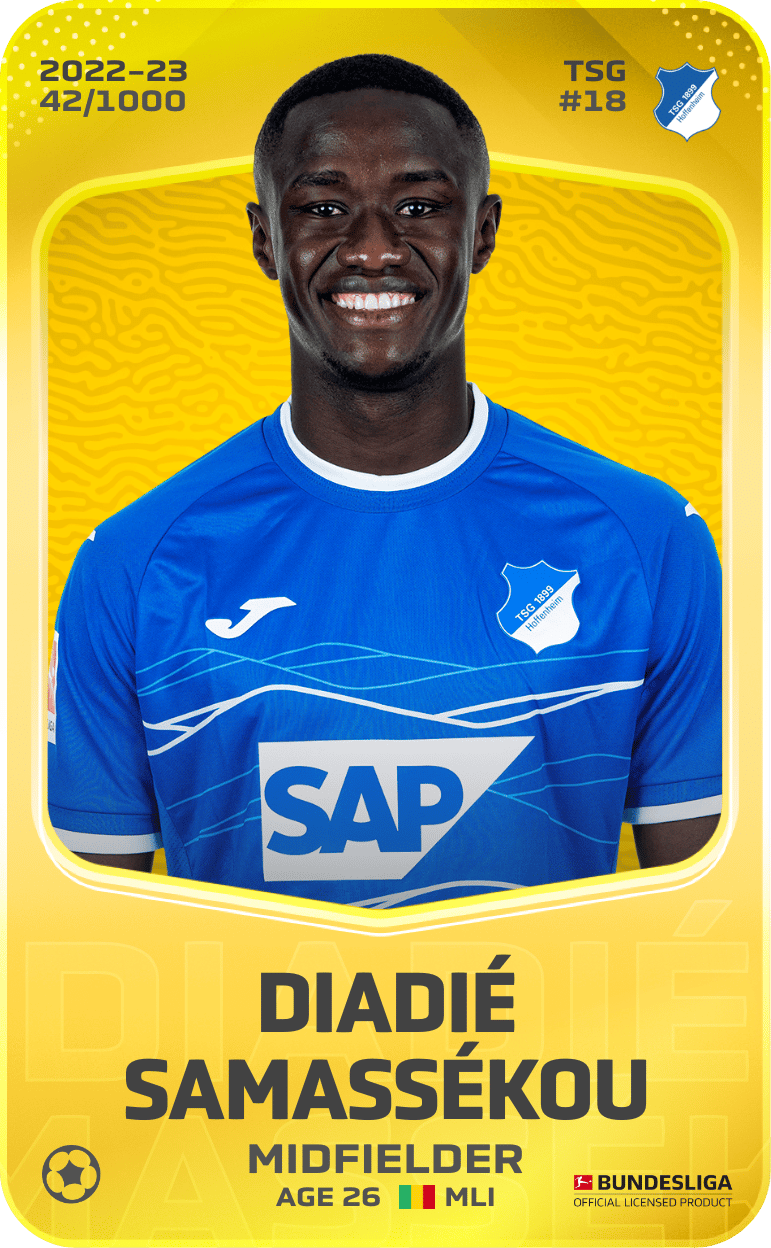 Diadié Samassékou 2022-23 • Limited 42/1000