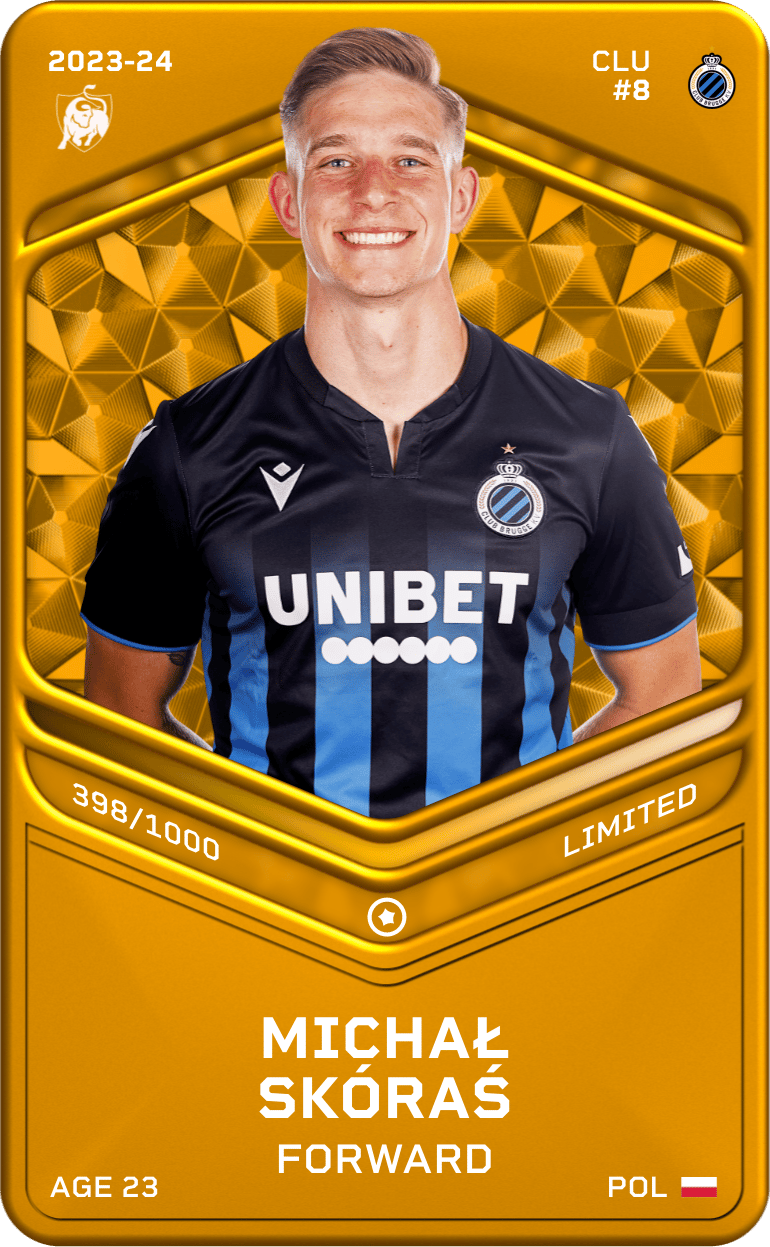 Michał Skóraś 2023-24 • Limited 398/1000