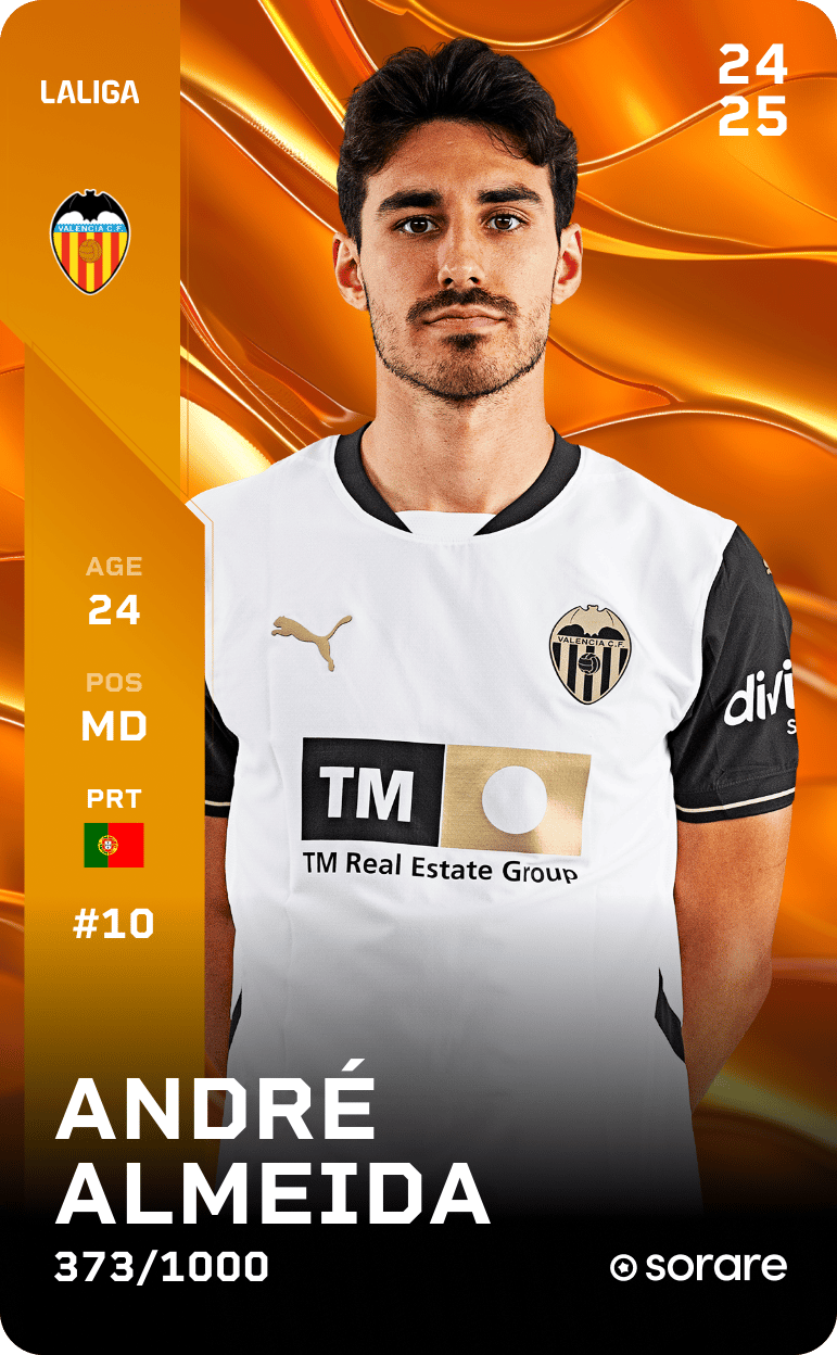 André Almeida 2024-25 • Limited 373/1000