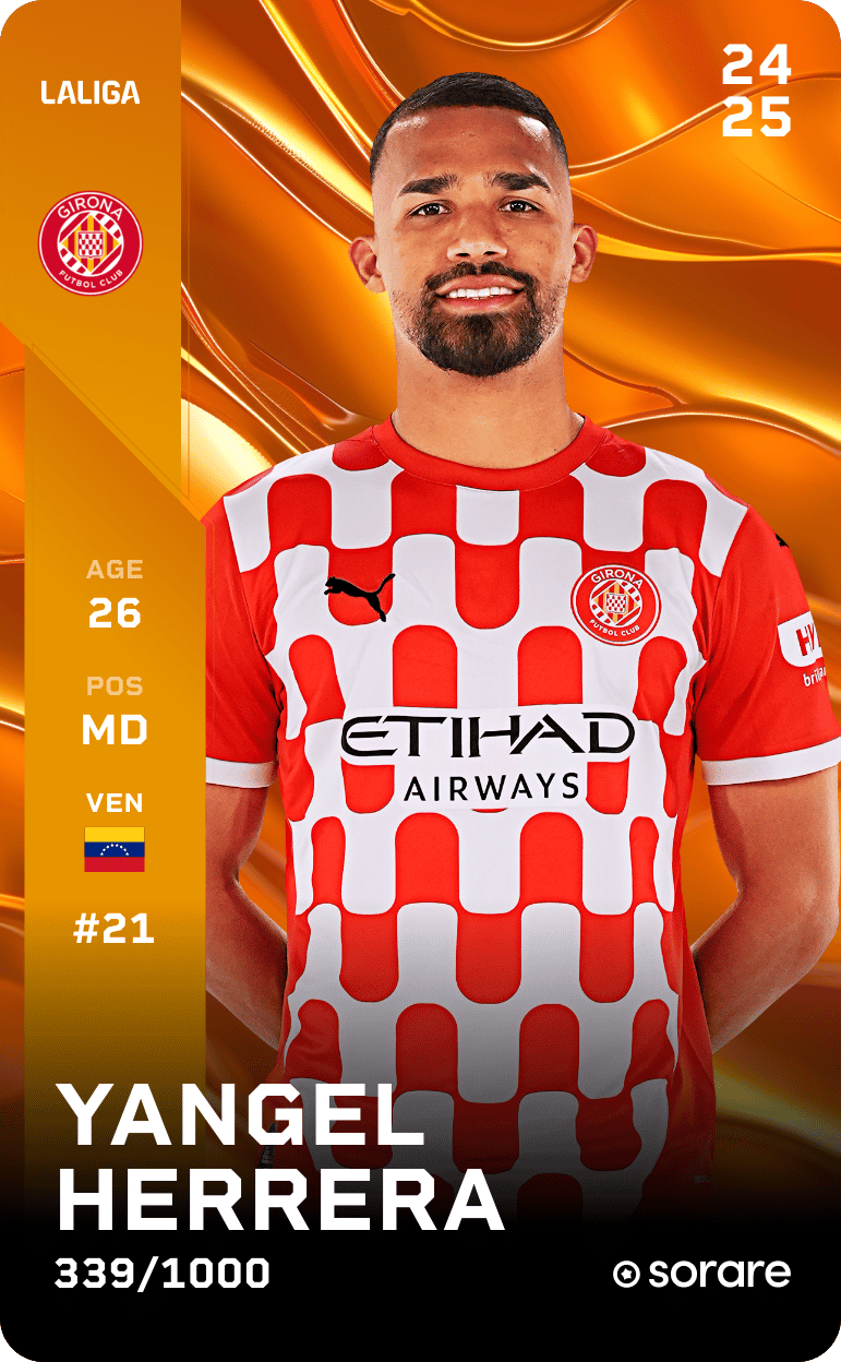 Yangel Herrera 2024-25 • Limited 339/1000