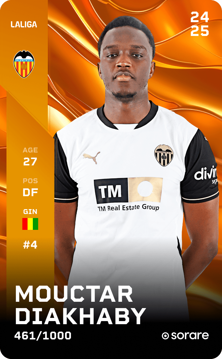 Mouctar Diakhaby 2024-25 • Limited 461/1000