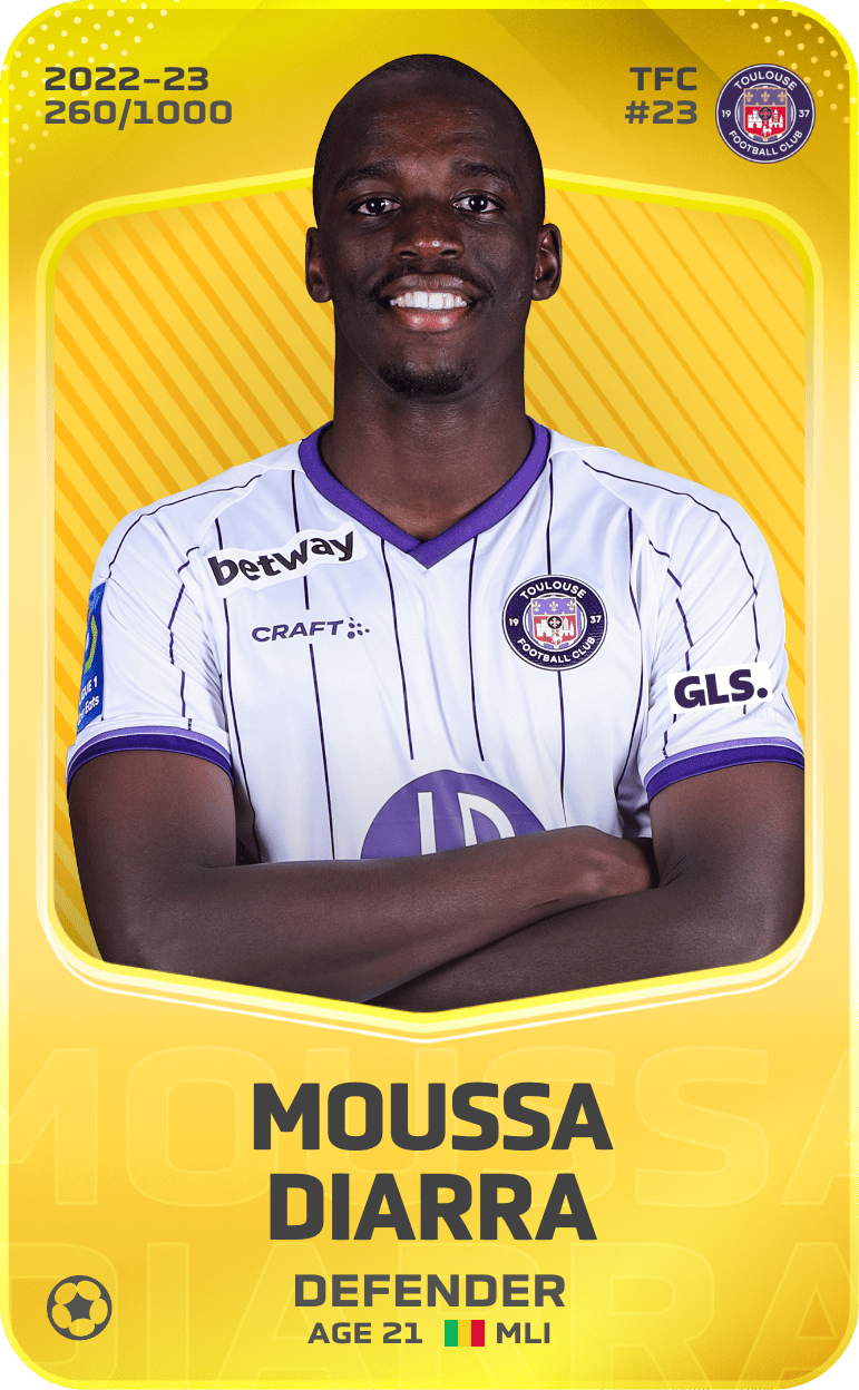 Moussa Diarra 2022-23 • Limited 260/1000