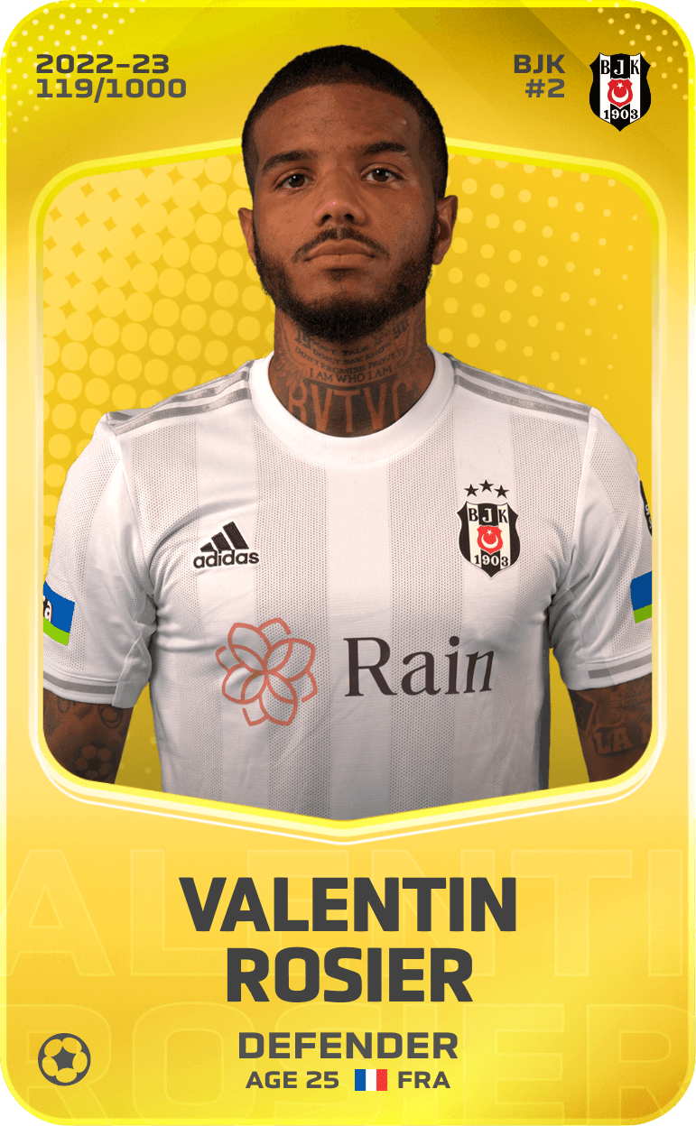 Valentin Rosier 2022-23 • Limited 119/1000