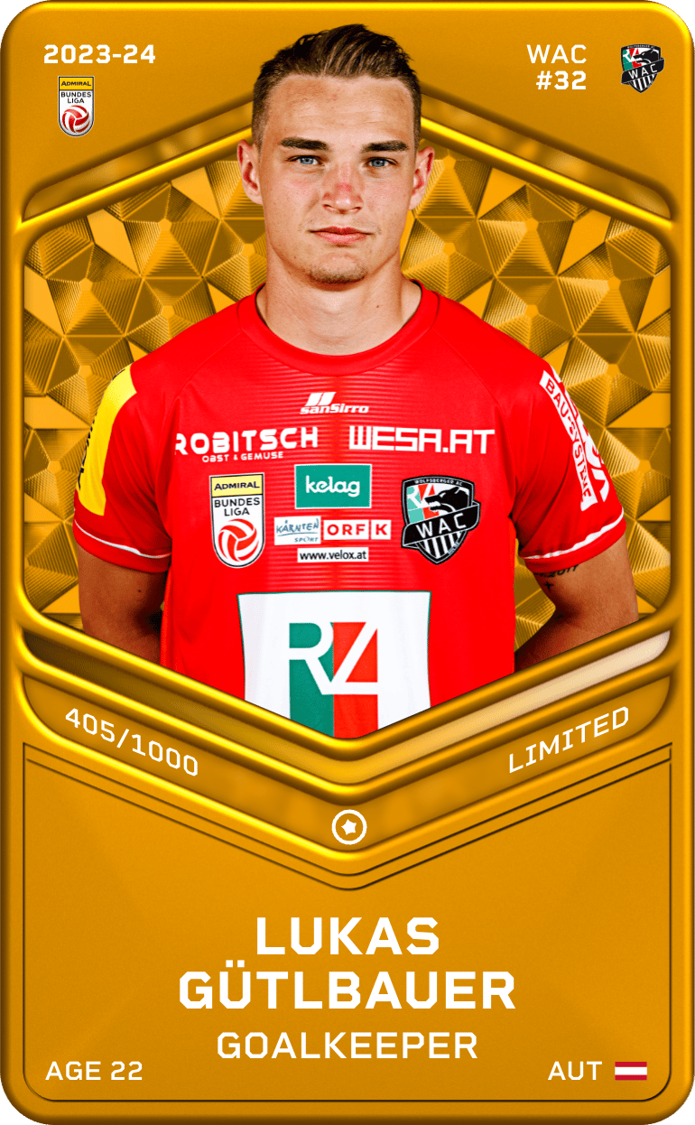 Lukas Gütlbauer 2023-24 • Limited 405/1000