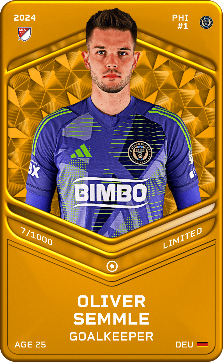 Oliver Semmle 2024-25 • Limited 7/1000