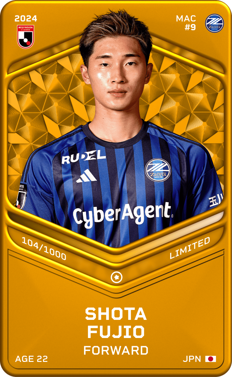 Shota Fujio 2024-25 • Limited 104/1000