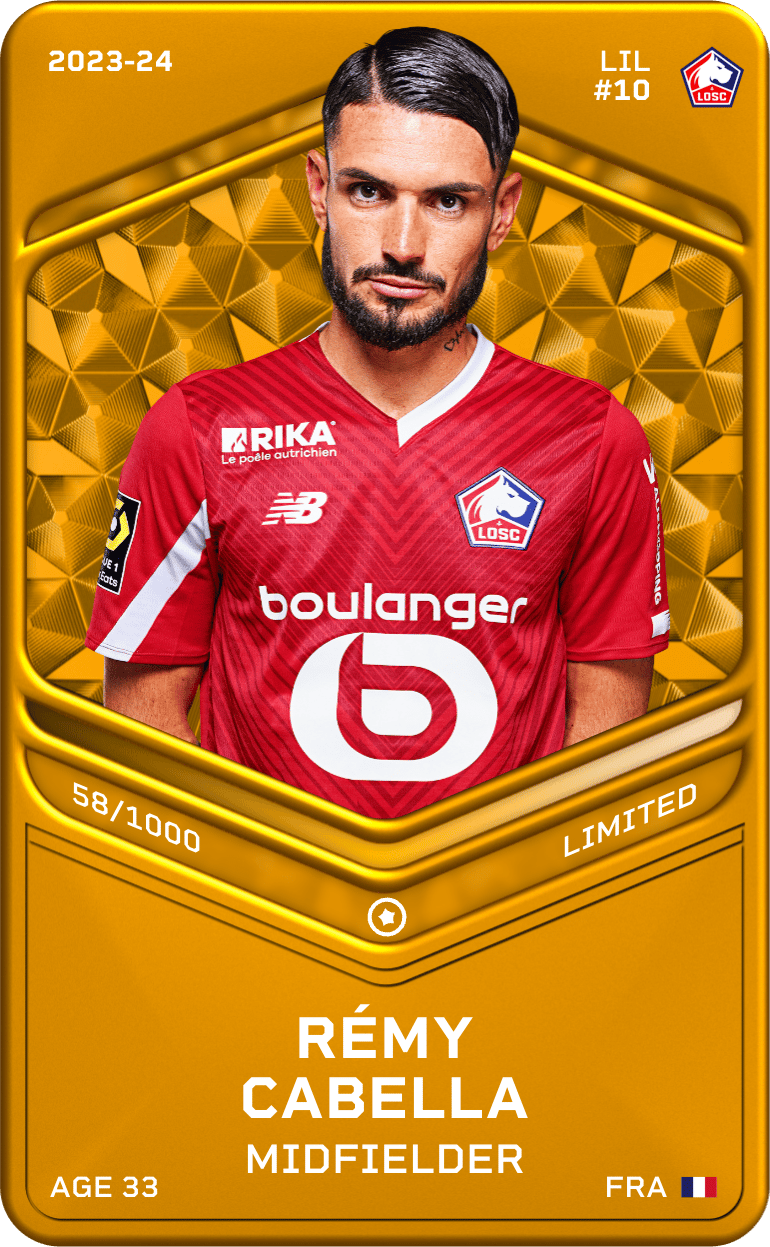 Rémy Cabella 2023-24 • Limited 58/1000