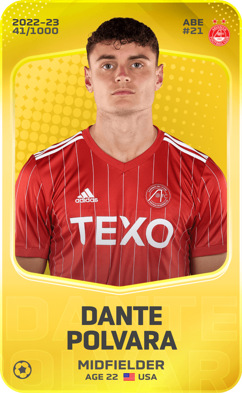 Dante Polvara 2022-23 • Limited 41/1000