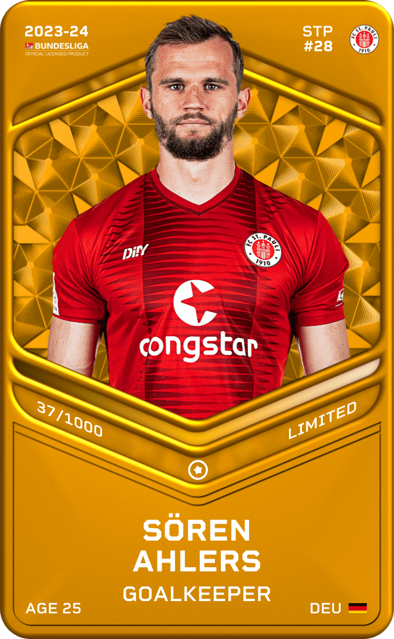 Sören Ahlers 2023-24 • Limited 37/1000