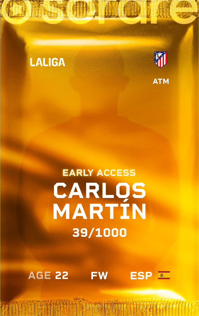 Carlos Martín 2024-25 • Limited 39/1000