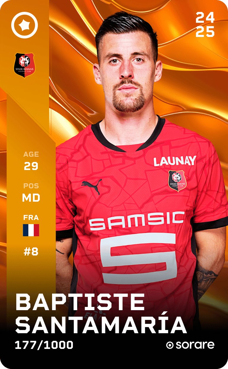Baptiste Santamaría 2024-25 • Limited 177/1000