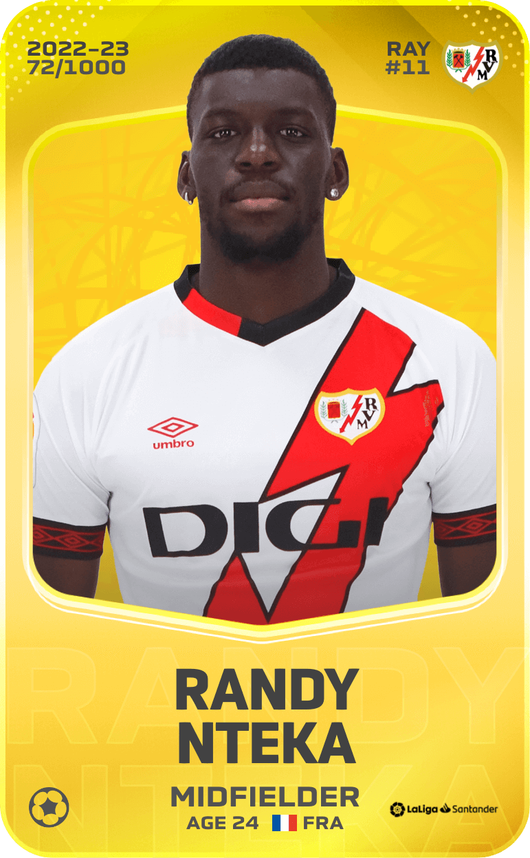 Randy Nteka 2022-23 • Limited 72/1000