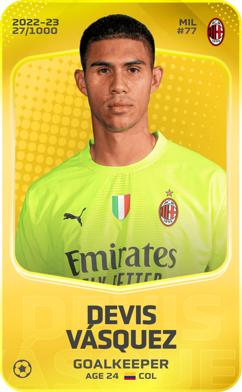 Devis Vásquez 2022-23 • Limited 27/1000