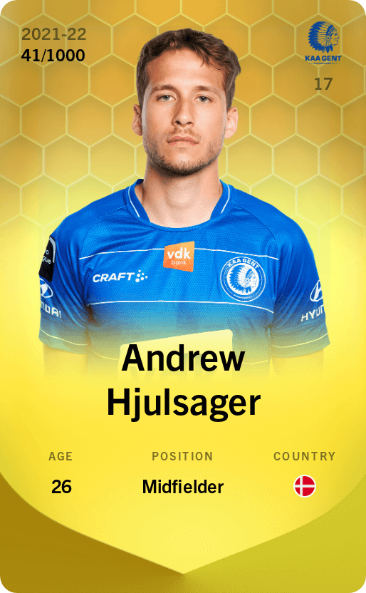 Andrew Hjulsager 2021-22 • Limited 41/1000