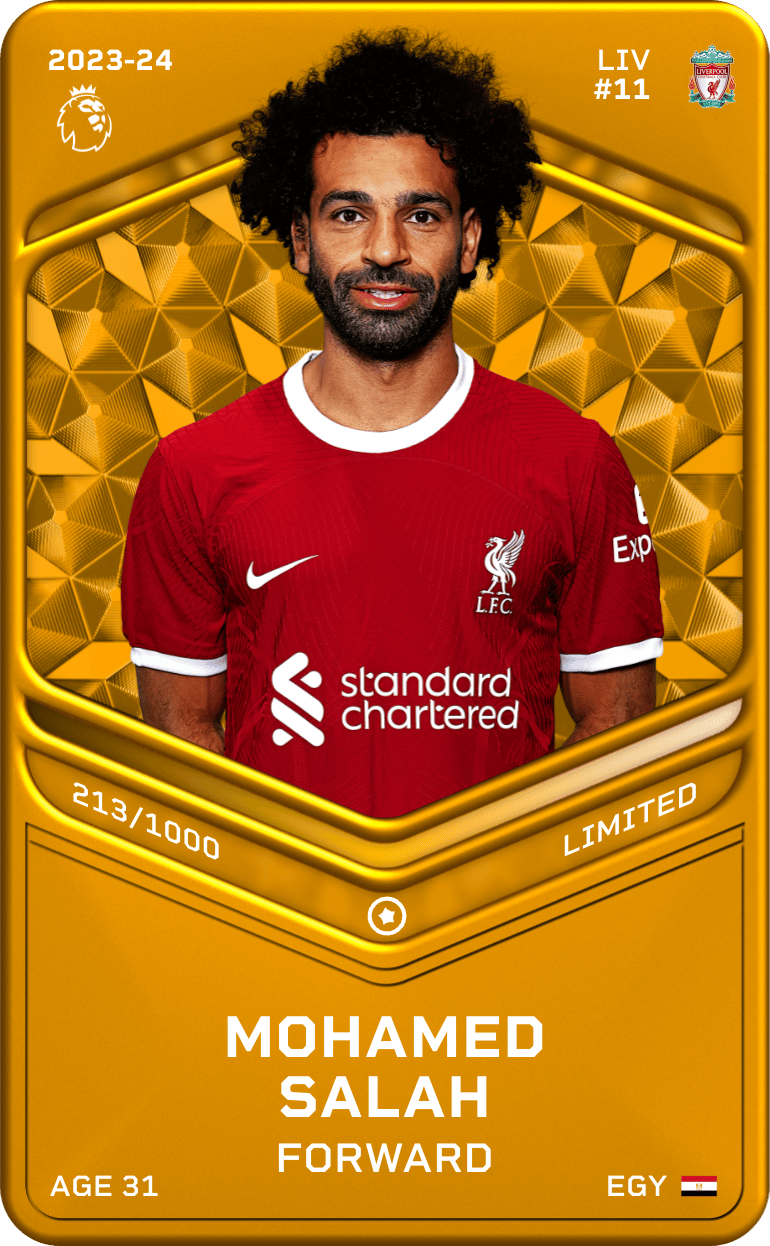 Mohamed Salah 2023-24 • Limited 213/1000
