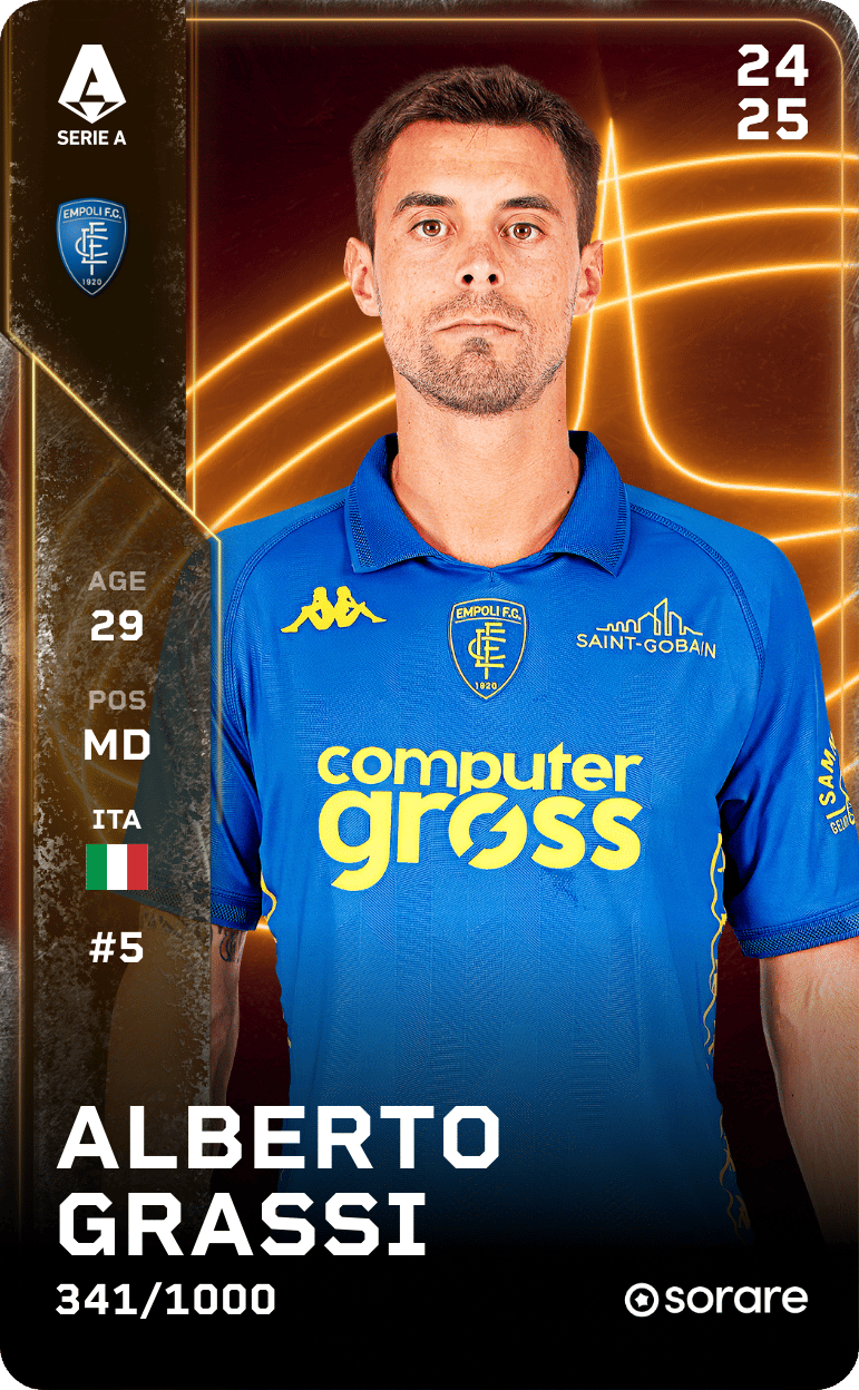 Alberto Grassi 2024-25 • Limited 341/1000