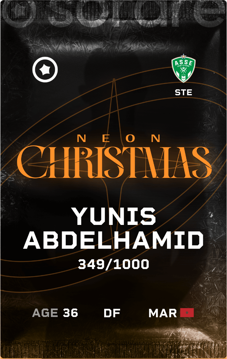 Yunis Abdelhamid 2024-25 • Limited 349/1000