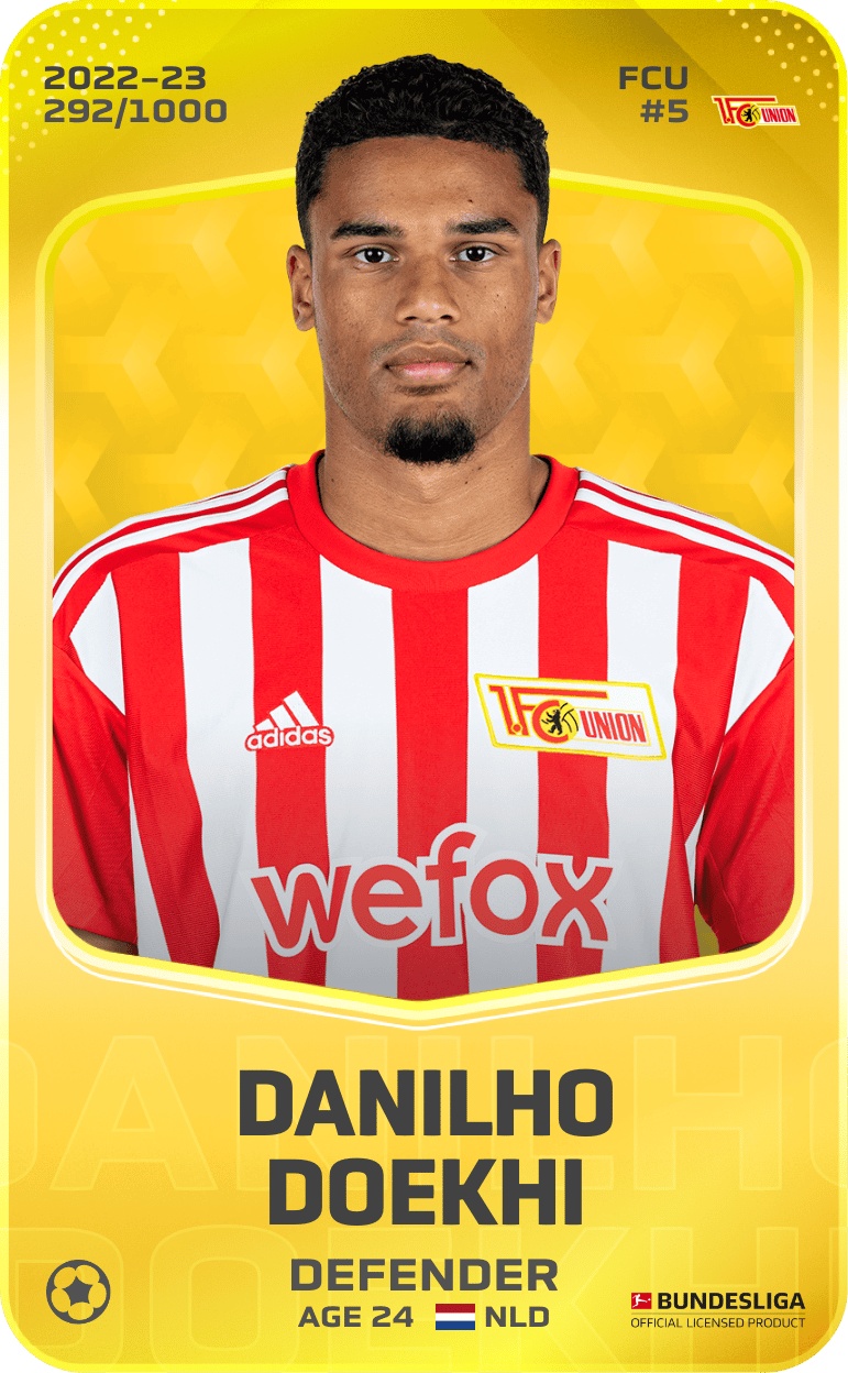 Danilho Doekhi 2022-23 • Limited 292/1000