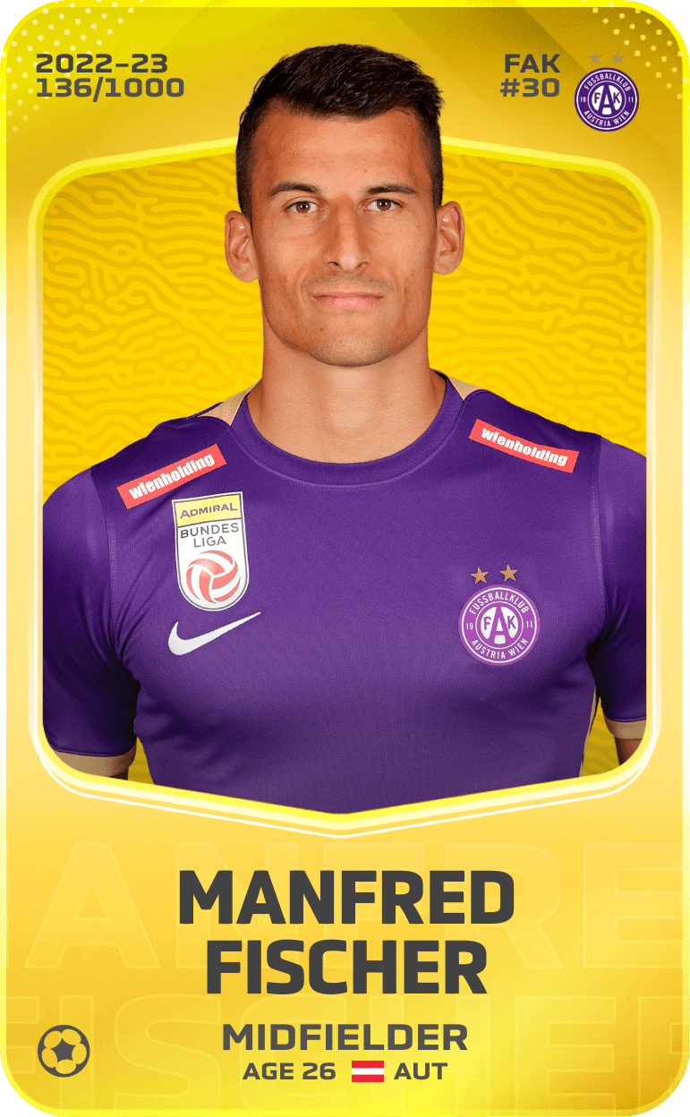 Manfred Fischer 2022-23 • Limited 136/1000
