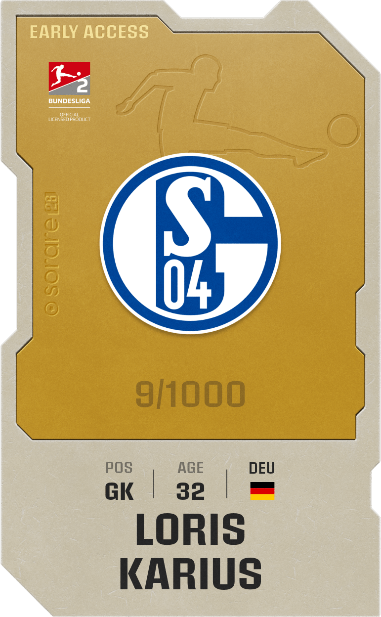 Loris Karius 2025-26 • Limited 9/1000