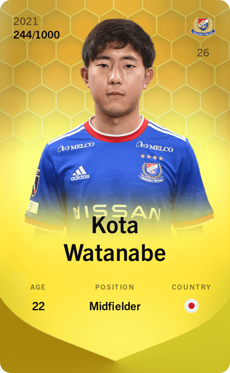 Kota Watanabe 2021-22 • Limited 244/1000