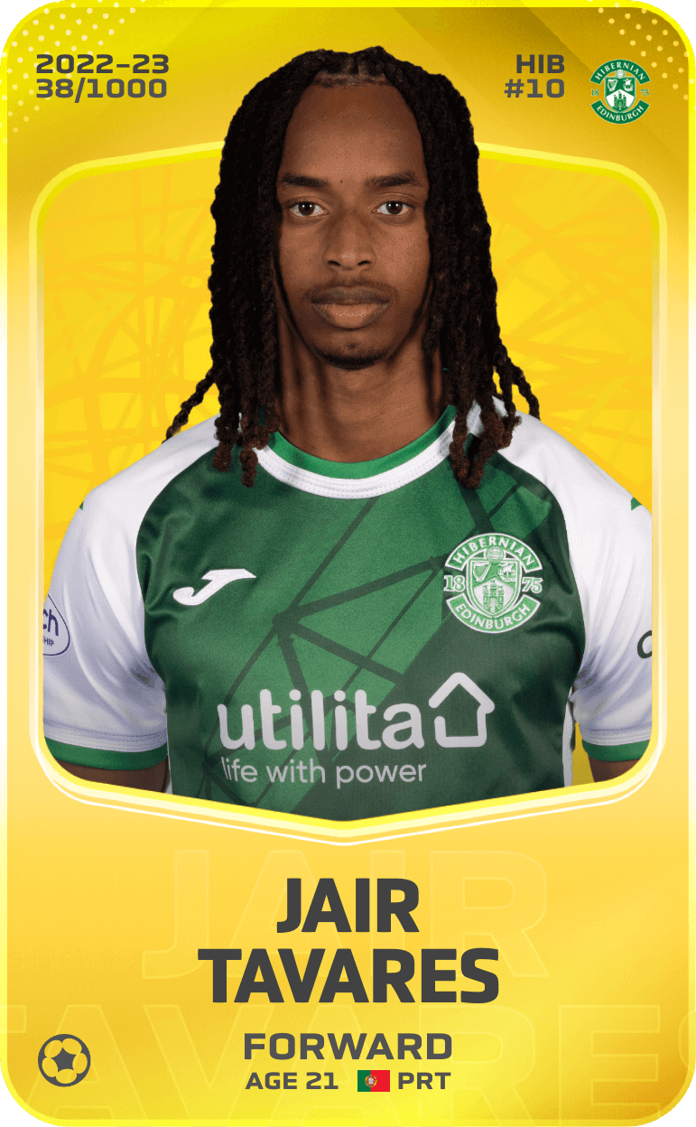 Jair Tavares 2022-23 • Limited 38/1000