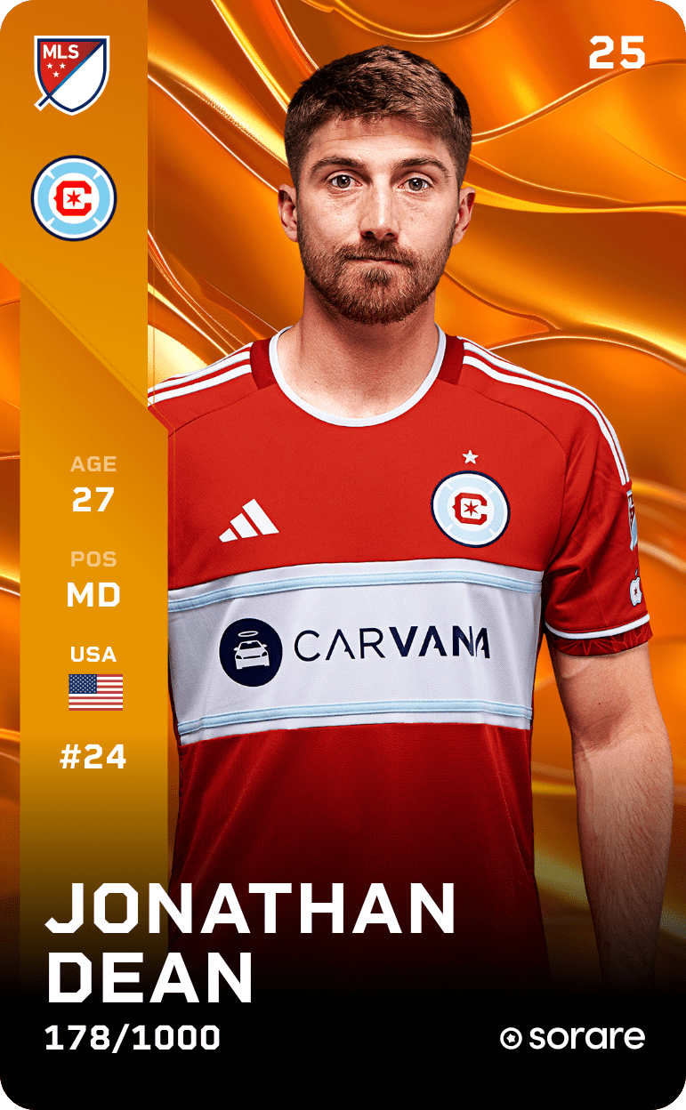 Jonathan Dean 2025-26 • Limited 178/1000