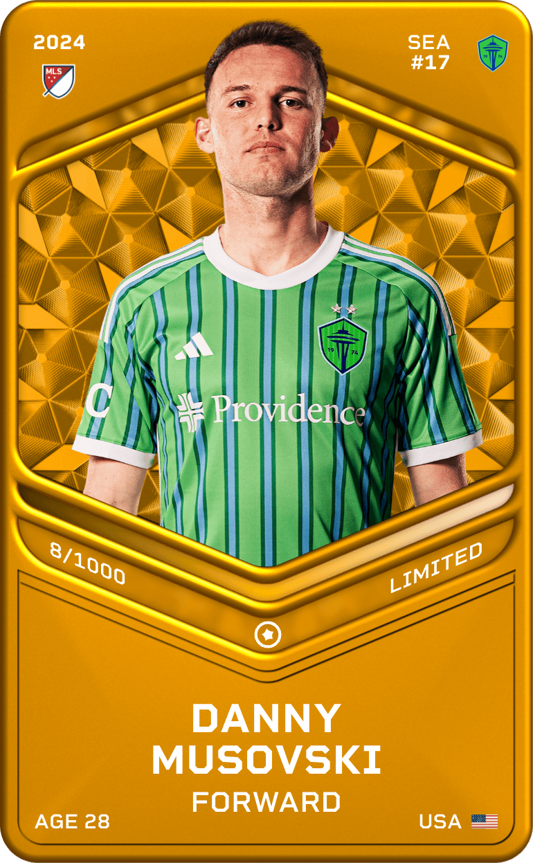 Danny Musovski 2024-25 • Limited 8/1000