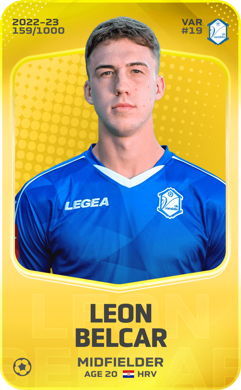 Leon Belcar 2022-23 • Limited 159/1000