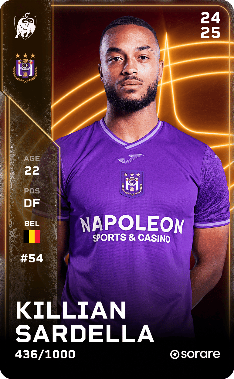 Killian Sardella 2024-25 • Limited 436/1000