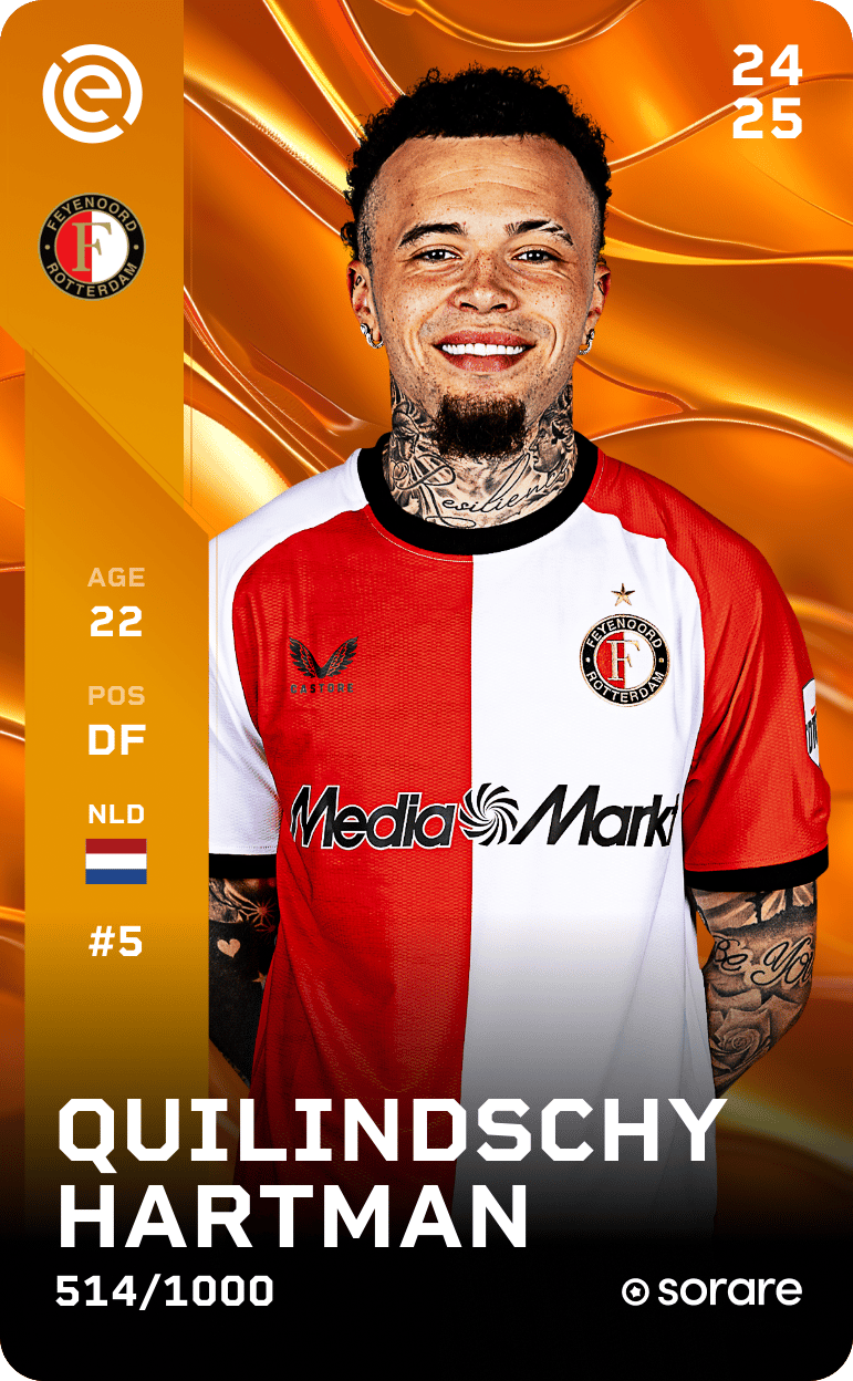 Quilindschy Hartman 2024-25 • Limited 514/1000