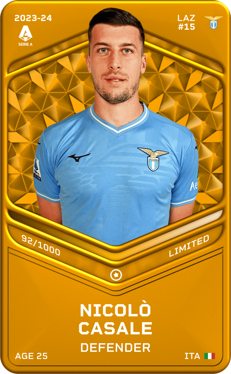 Nicolò Casale 2023-24 • Limited 92/1000