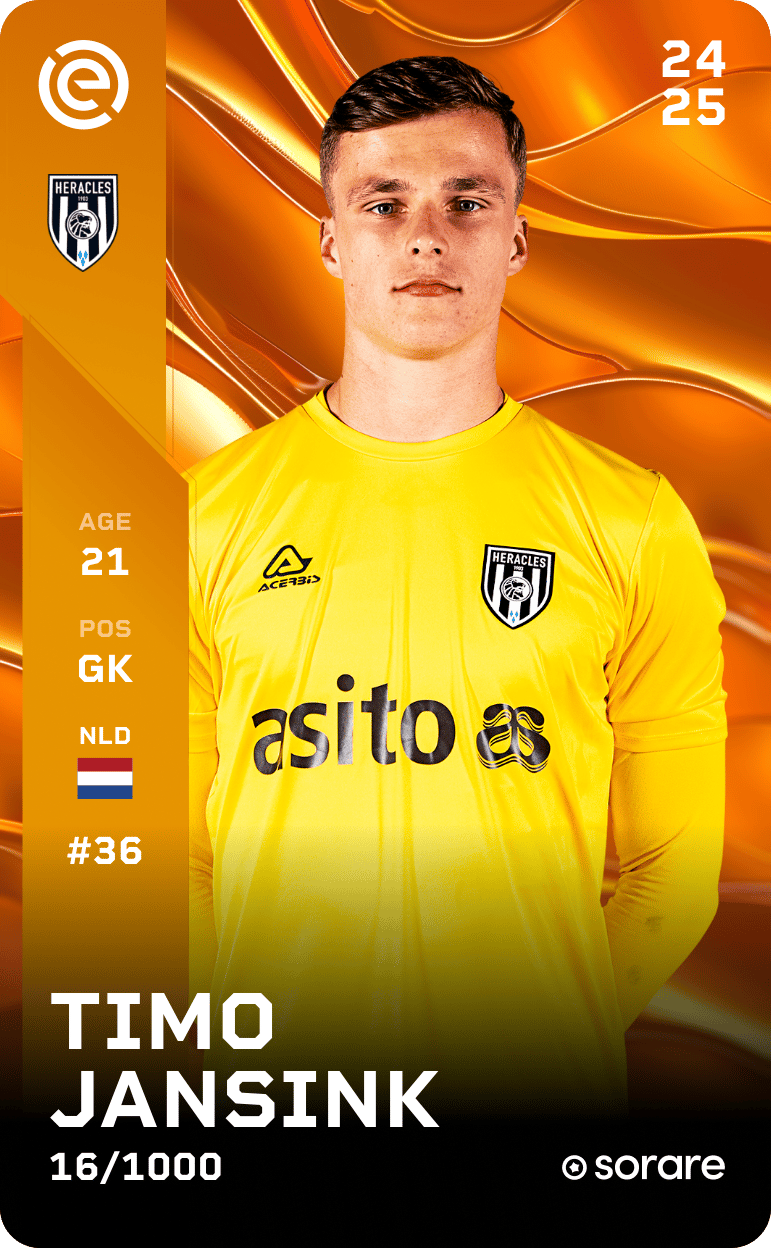 Timo Jansink 2024-25 • Limited 16/1000