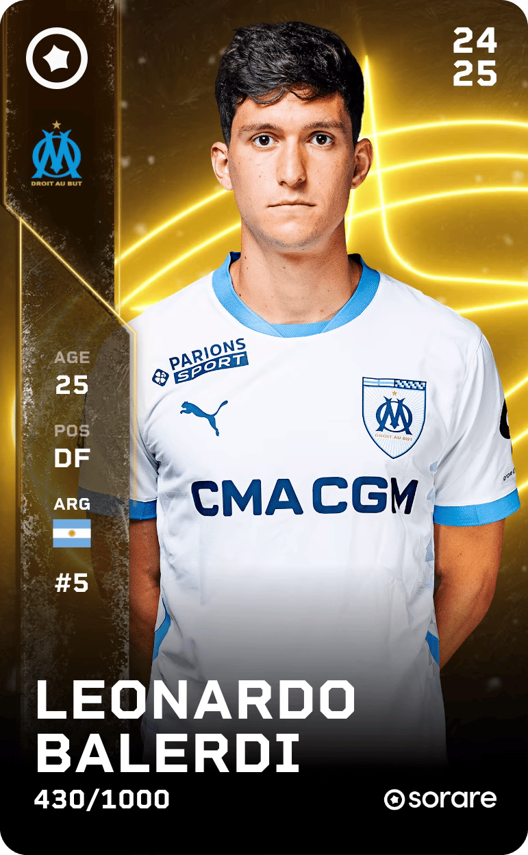 Leonardo Balerdi 2024-25 • Limited 430/1000