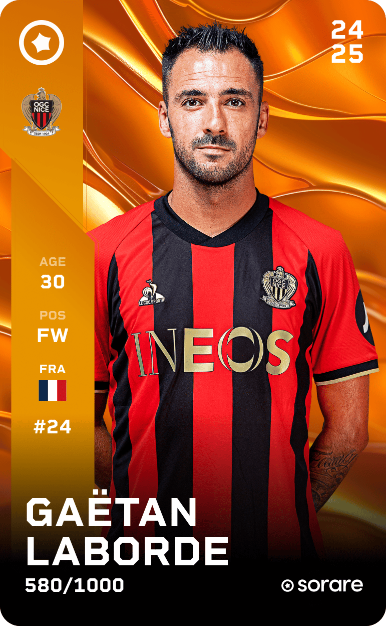 Gaëtan Laborde 2024-25 • Limited 580/1000