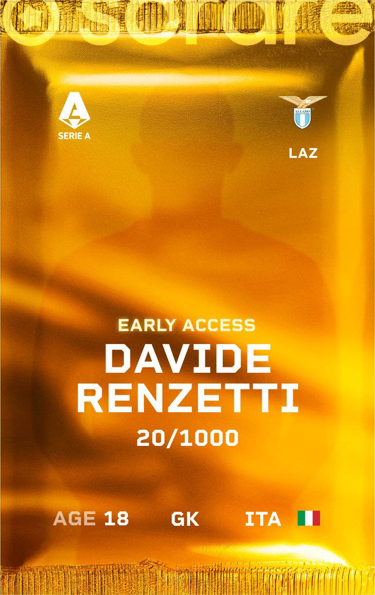 Davide Renzetti 2024-25 • Limited 20/1000