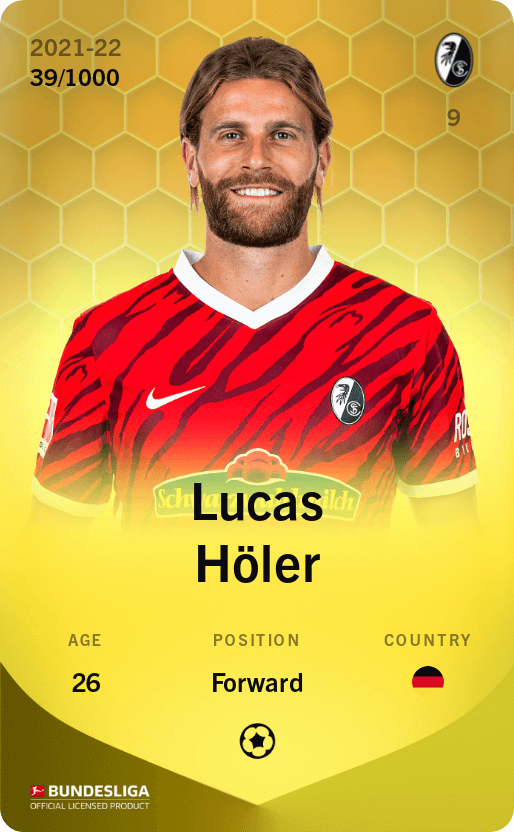 Lucas Höler 2021-22 • Limited 39/1000