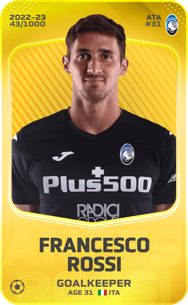 Francesco Rossi 2022-23 • Limited 43/1000