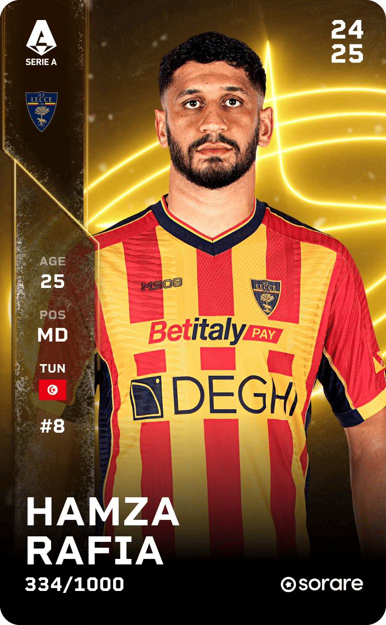 Hamza Rafia 2024-25 • Limited 334/1000