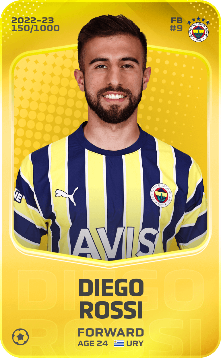 Diego Rossi 2022-23 • Limited 150/1000