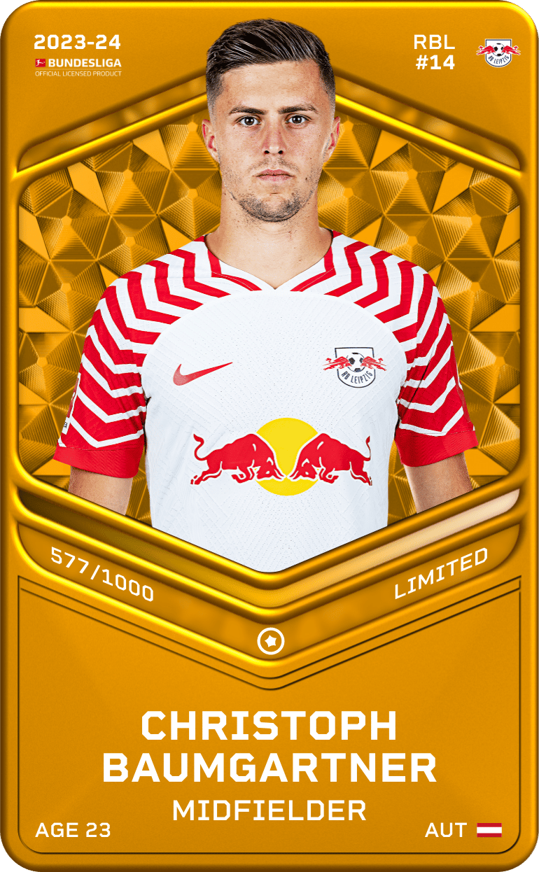 Christoph Baumgartner 2023-24 • Limited 577/1000
