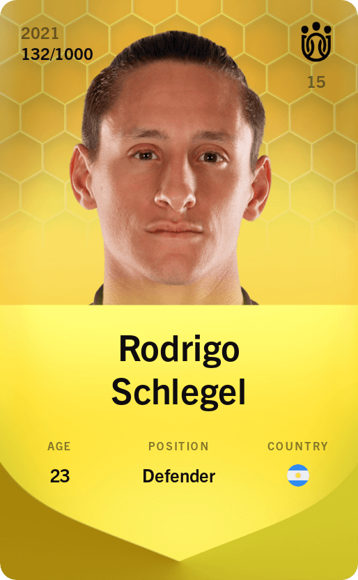 Rodrigo Schlegel 2021-22 • Limited 132/1000