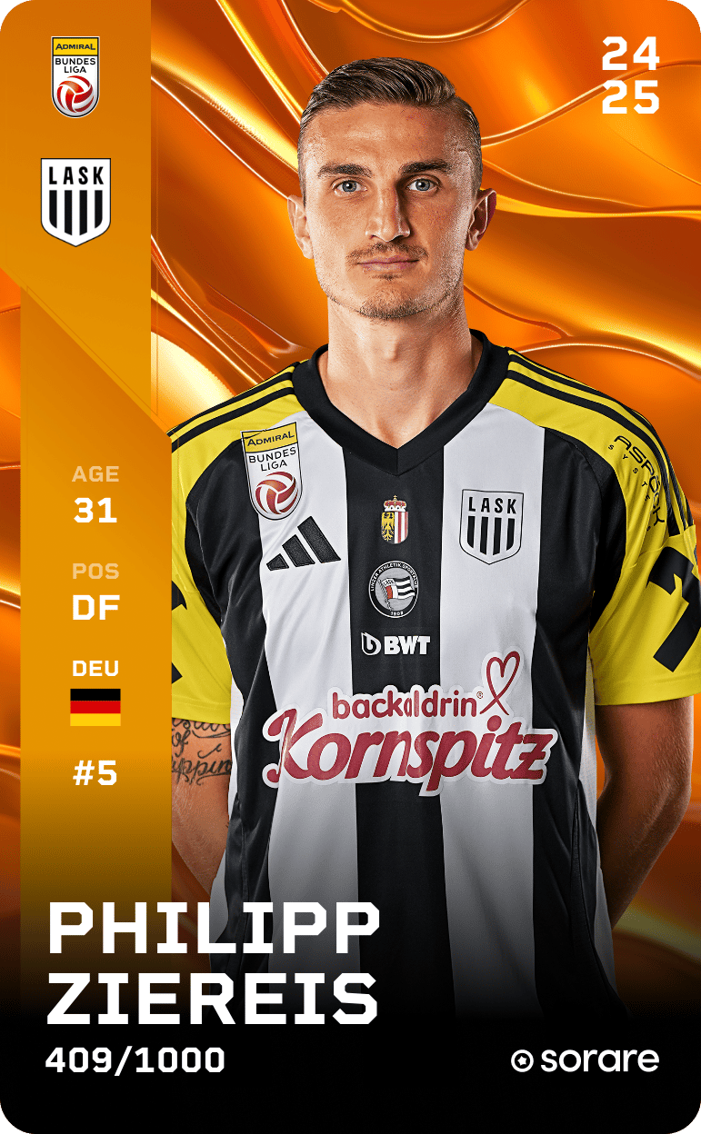 Philipp Ziereis 2024-25 • Limited 409/1000