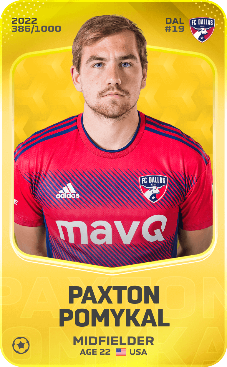 Paxton Pomykal 2022-23 • Limited 386/1000